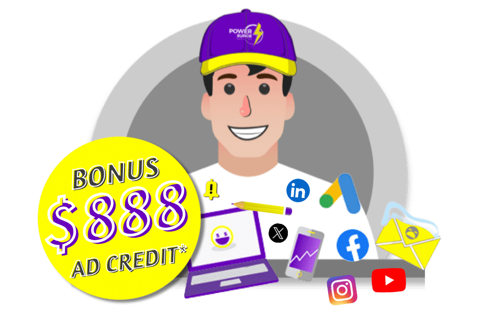 Bonus $888 ad credit